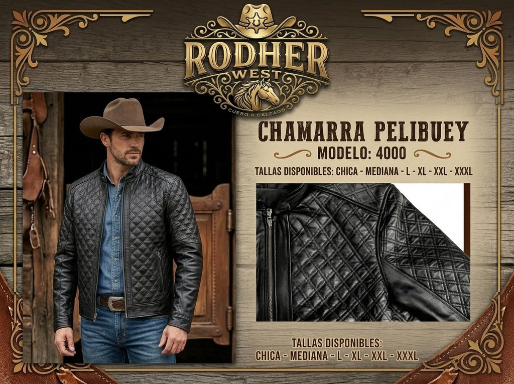 Chamarra Pelibuey Modelo 4000